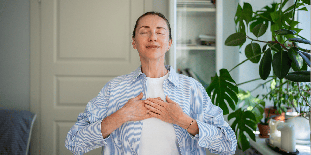 how are woman's hormones and breathing connected and how does liptape help?